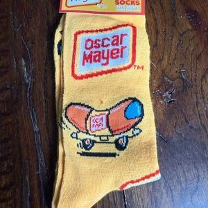 Oscar Mayer Yellow Hot Dog Socks